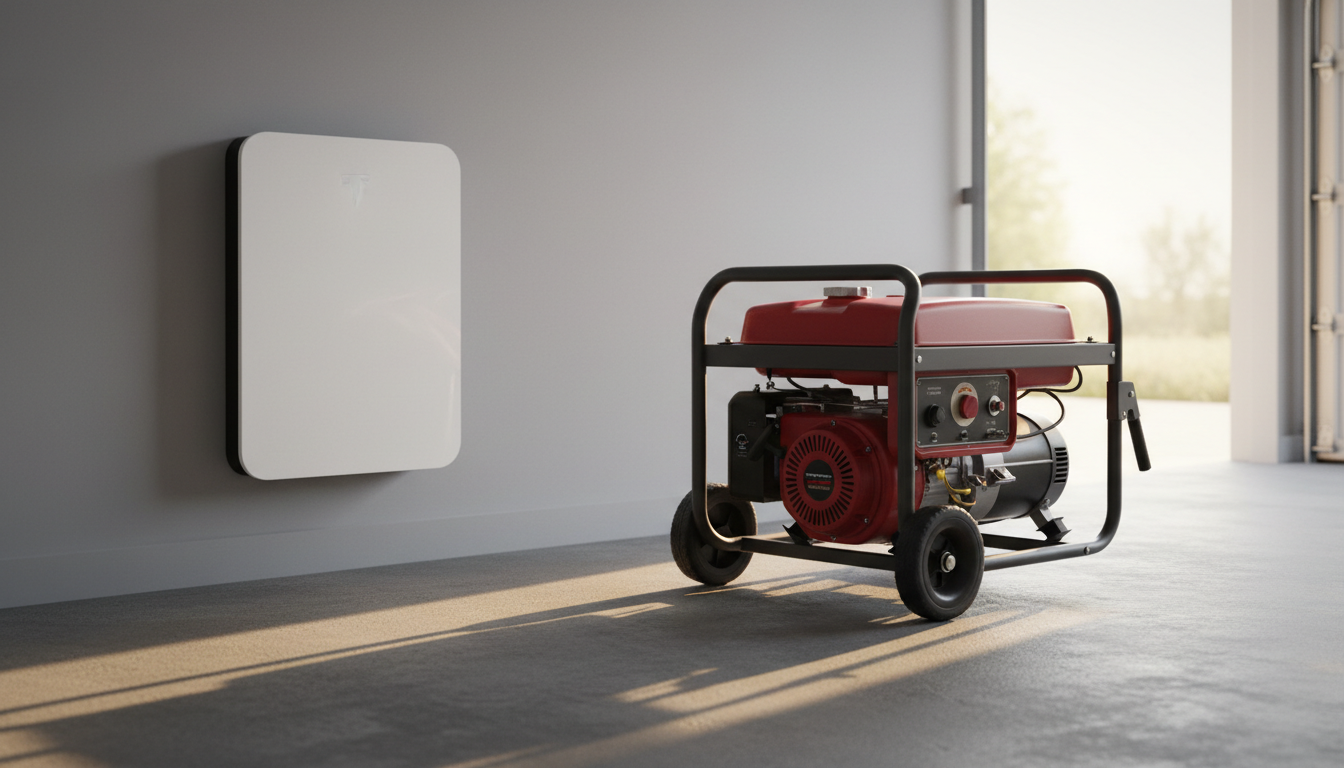 Powerwall vs. Generador: ¿Cuál es Mejor Para Tu Casa?